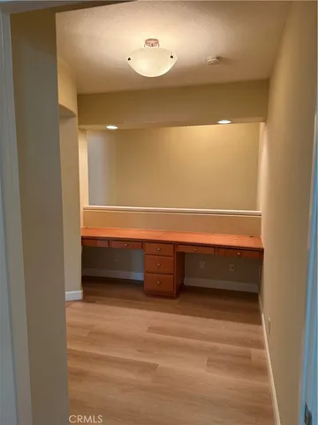 a view of room with an empty space