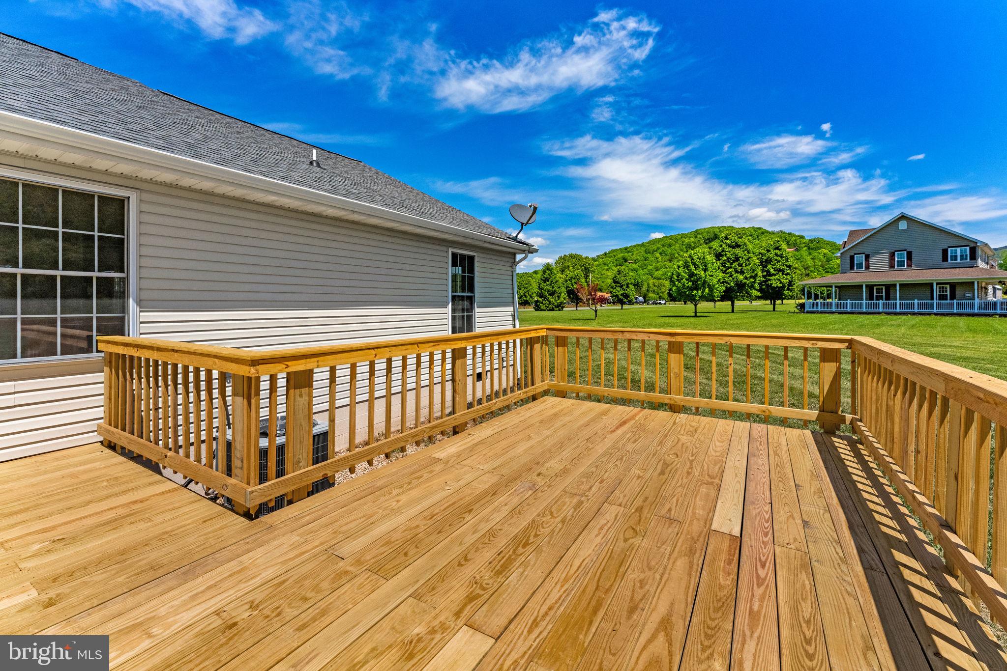 6315 Ida Road Stanley, VA 22851 - Photo 59 of 83 Back Deck... LOOK AT THOSE VIEWS!!!