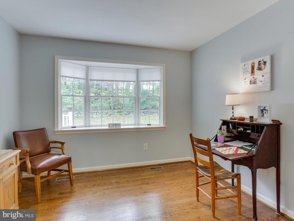 3619 Carrollton Road Upperco, MD 21155 - Photo 29 of 82 Main flr Classroom, hardwood flooring, bay window