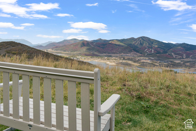 10677 North Reflection Ridge, Unit 1 Hideout, UT 84036 - Photo 40 of 41 Mountain view with a nearby body of water