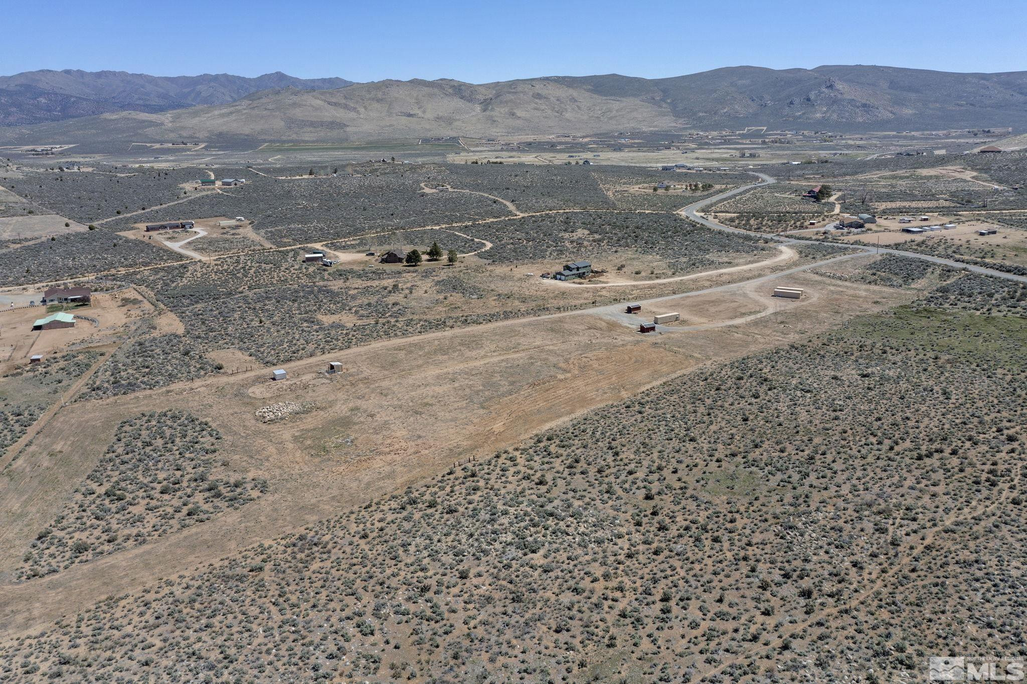 16100 North Red Rock Road Reno, NV 89508 - Photo 17 of 18 a view of a backyard of a house