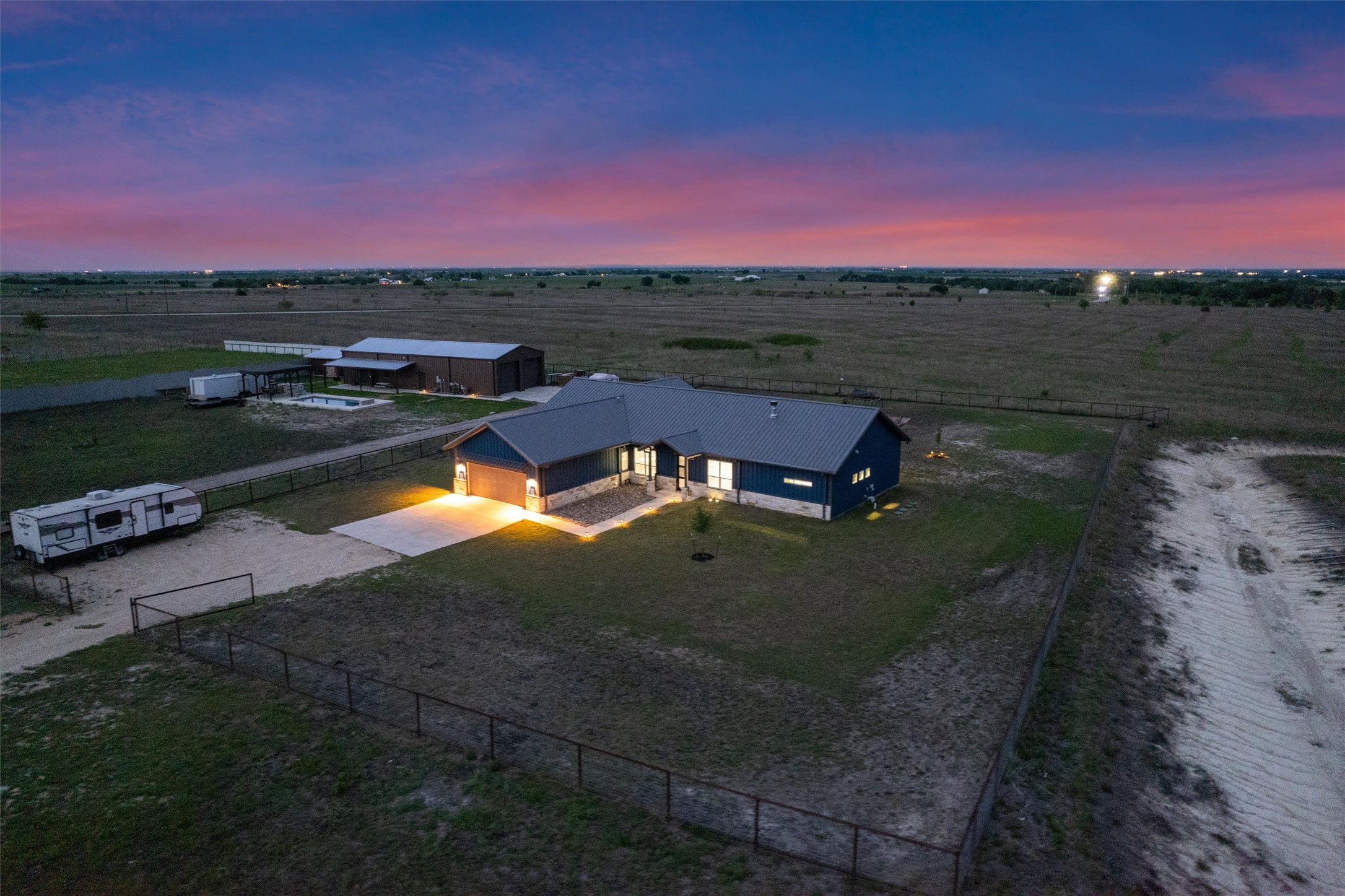 15073 Armstrong Estates Road Salado, TX 76571 - Photo 34 of 40 a view of a lake with a big yard