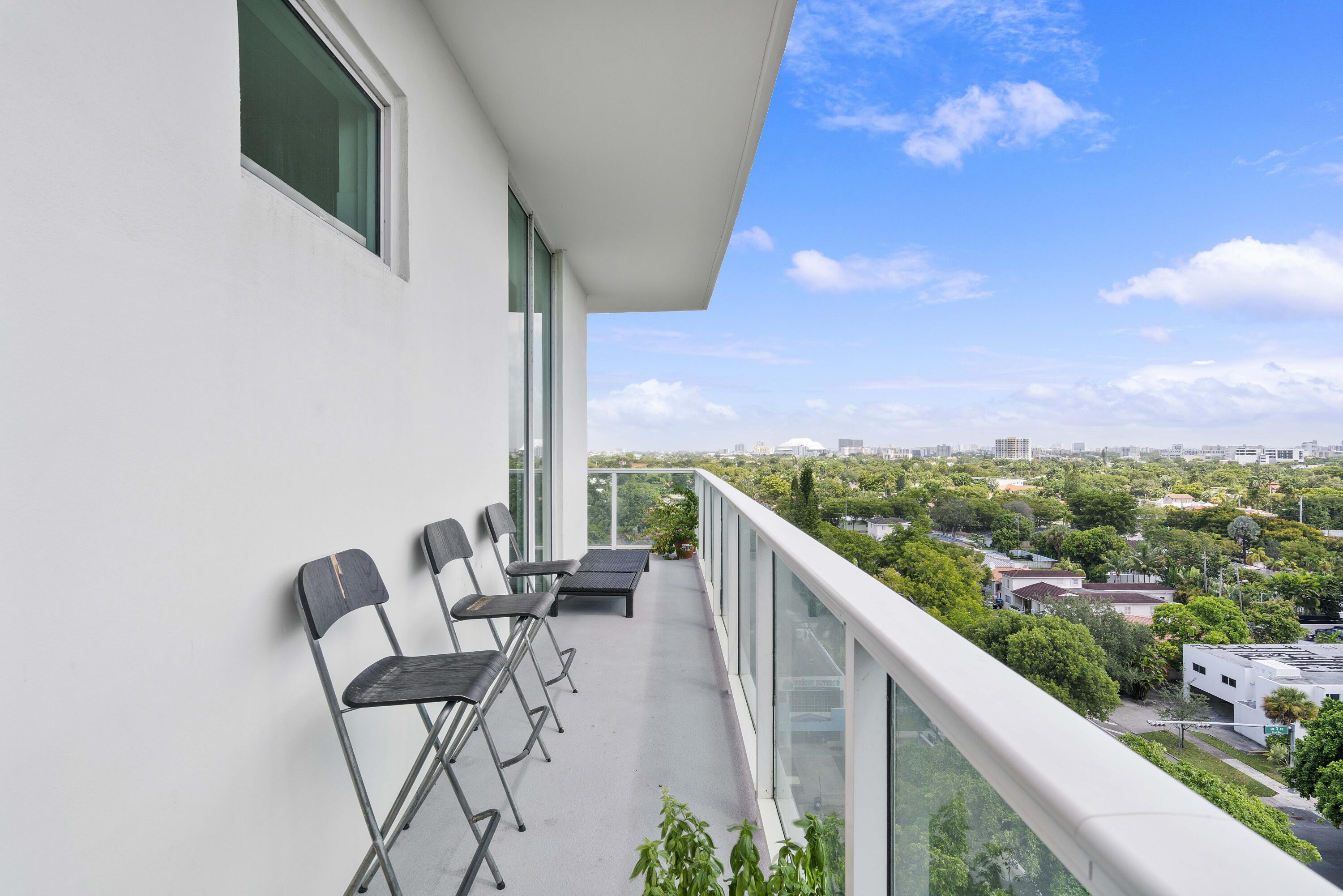 2525 Southwest 3rd Avenue, Unit 807 Miami, FL 33129 - Photo 9 of 27 a view of balcony with furniture