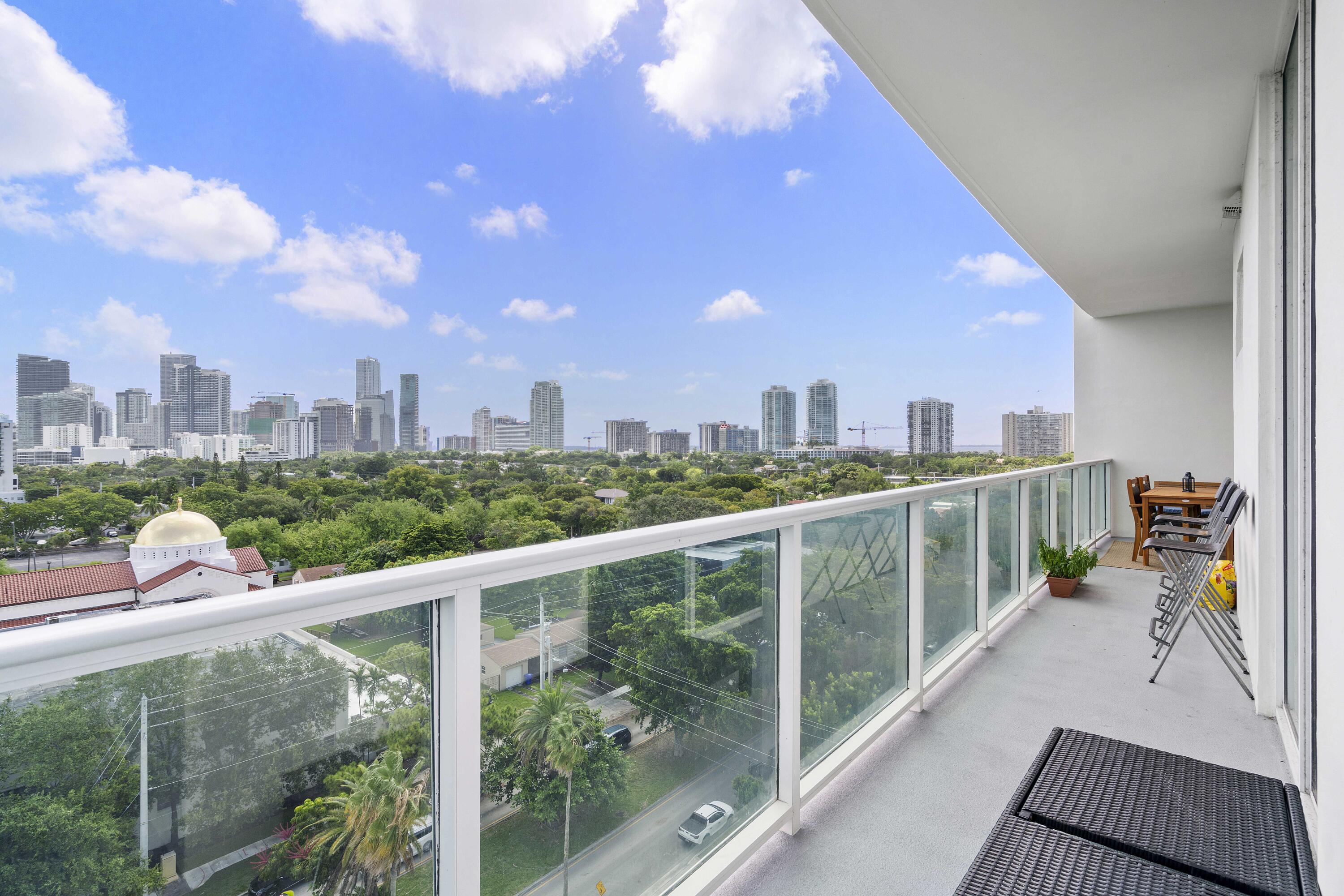 2525 Southwest 3rd Avenue, Unit 807 Miami, FL 33129 - Photo 10 of 27 a view of a city from a balcony