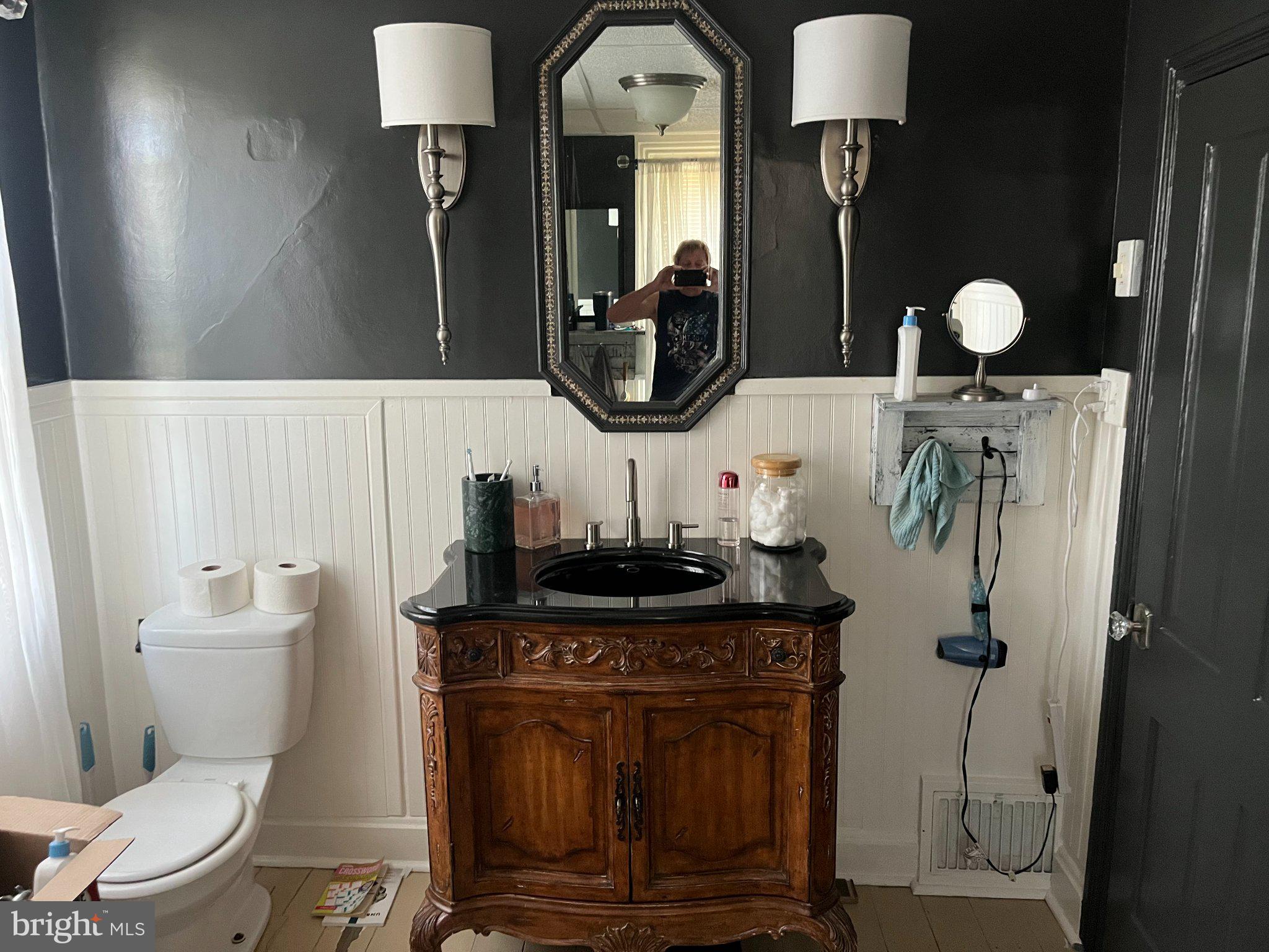 13825 Maugansville Road Maugansville, MD 21767 - Photo 17 of 37 Elegant bathroom with vintage charm.