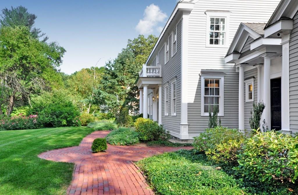 103 Revolutionary Road Concord, MA 01742 - Photo 6 of 39 a view of a house with a yard