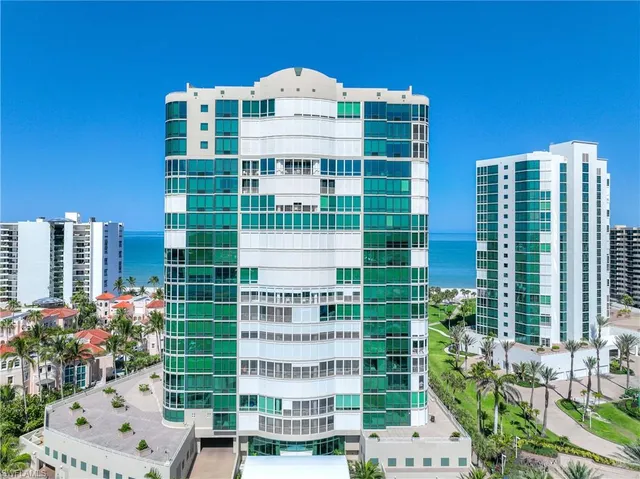 a front view of a building