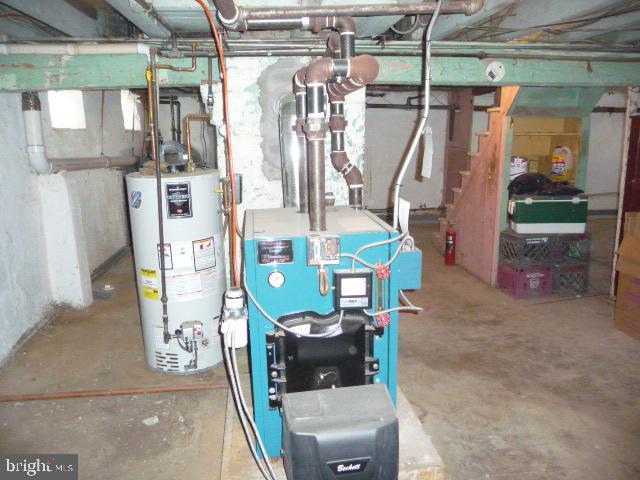 148 Blake Avenue Rockledge, PA 19046 - Photo 13 of 32 Oil fired steam heater and gas h/w heater