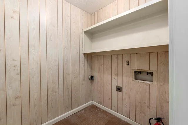 a bathroom with a shower and a tub