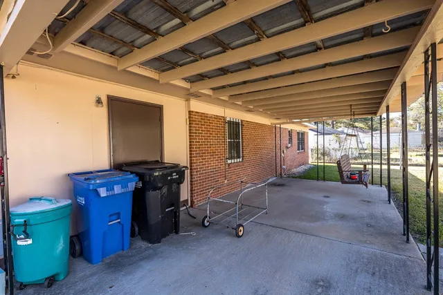 a view of livingroom with natural light