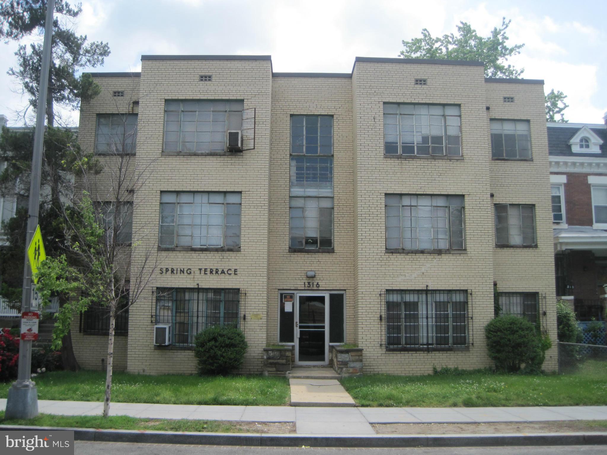 1316 Spring Road Northwest Washington, DC 20010 - Photo 1 of 18 Exterior (Front)