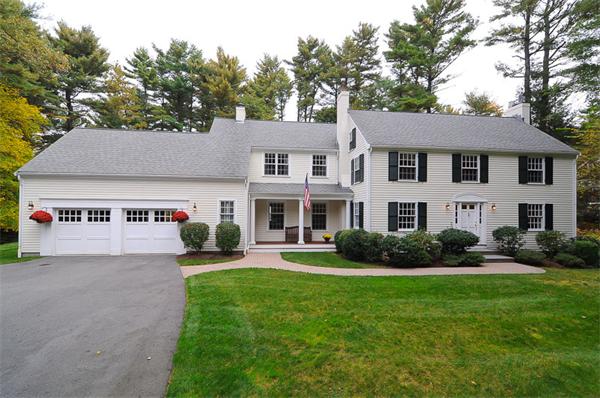 36 Pinecroft Road Weston, MA 02493 - Photo 2 of 19 a view of house with garden and tall trees