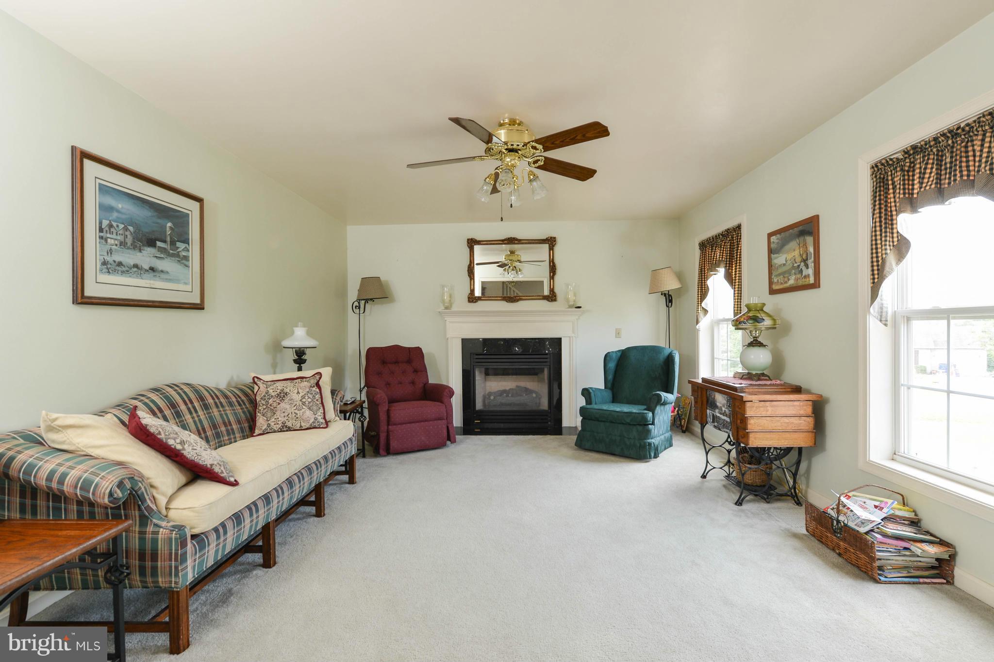 162 Country Side Loop Elkton, MD 21921 - Photo 13 of 22 Living Room w/ fireplace