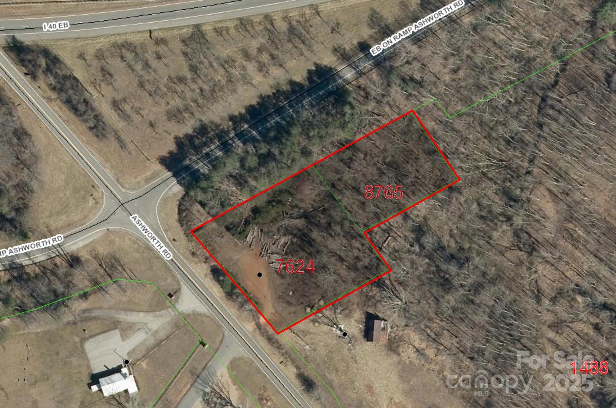 V/l Ashworth Road Marion, NC 28752 - Photo 14 of 14 a bed sitting in a room