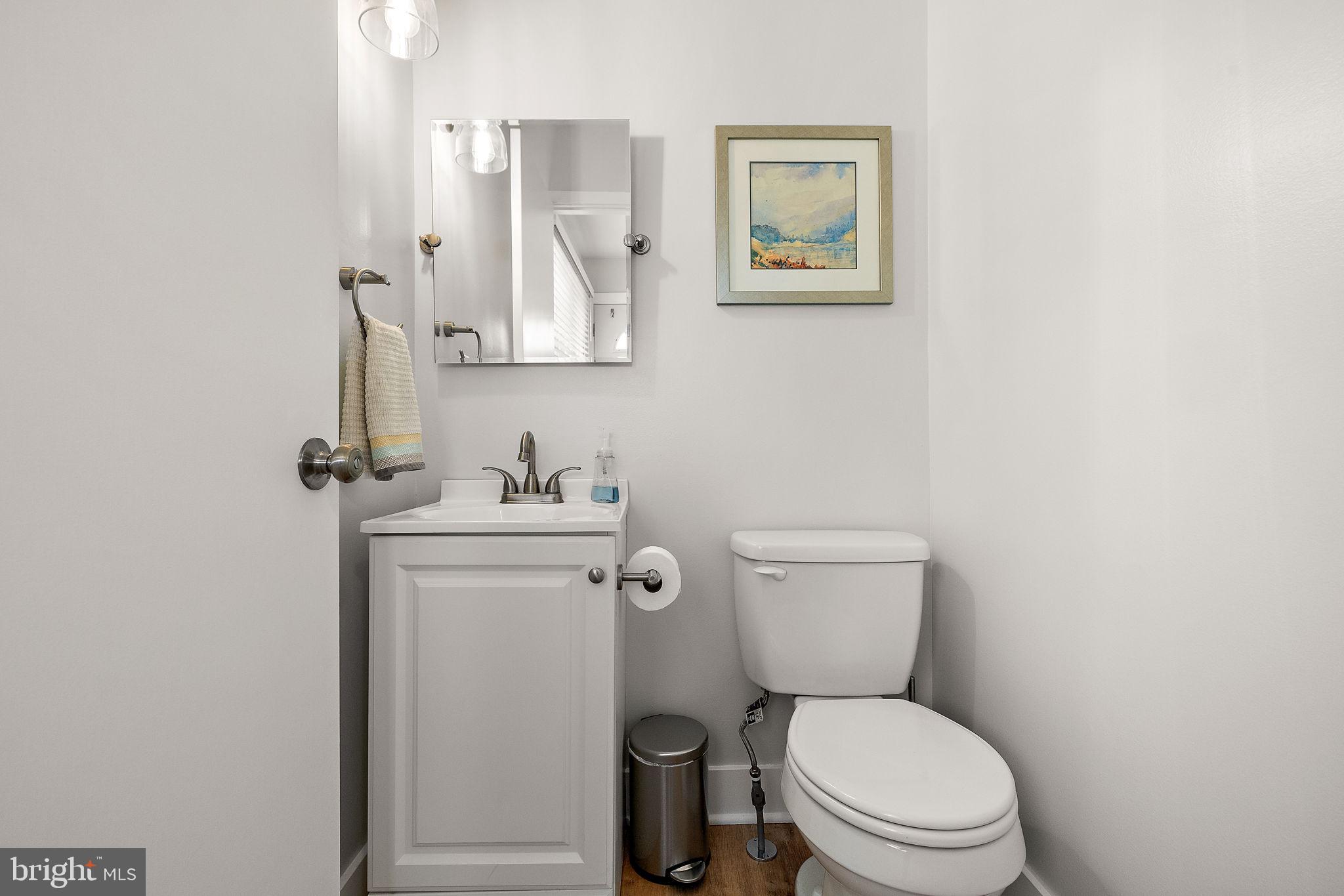 1003 White Birch Drive Newark, DE 19713 - Photo 20 of 54 a white toilet sitting next to a bathroom sink