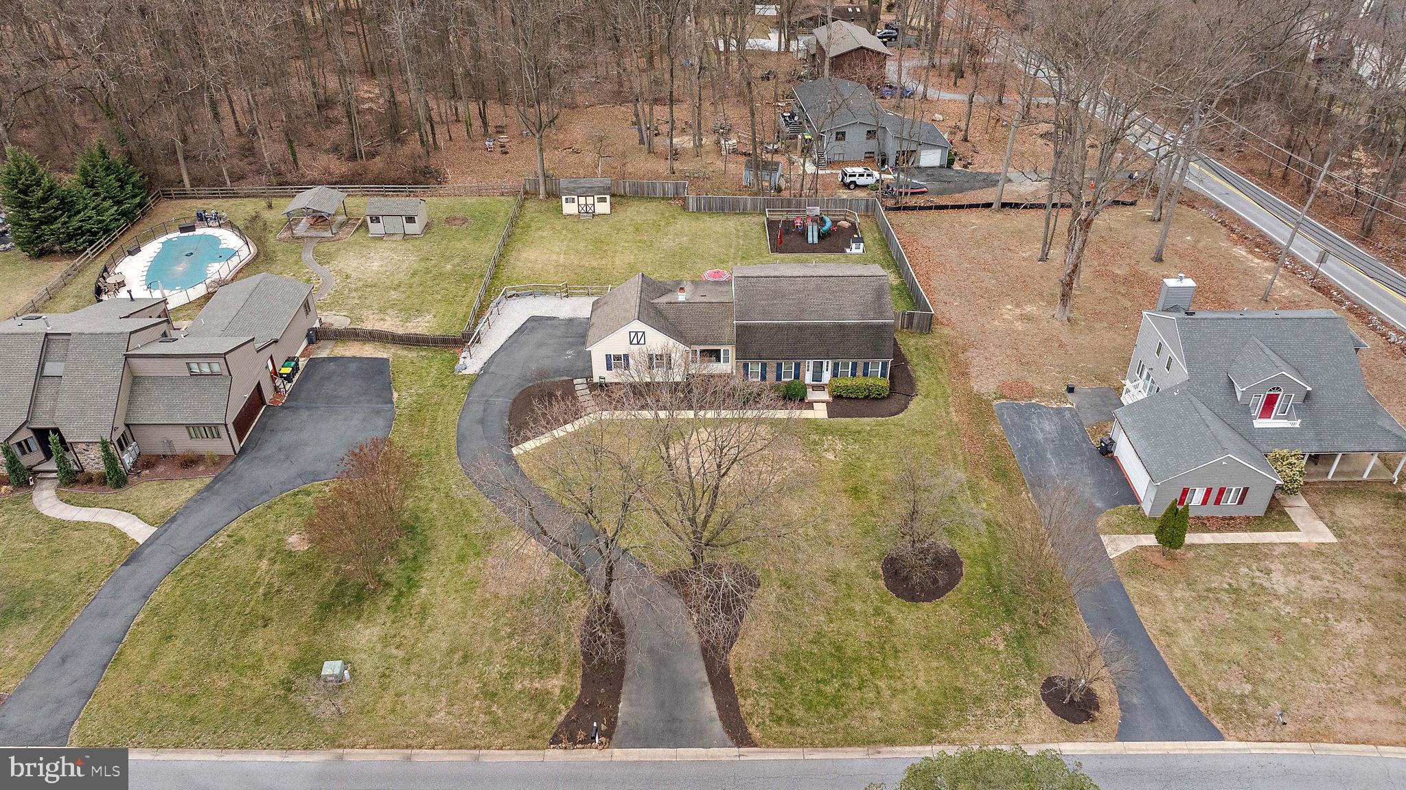 1003 White Birch Drive Newark, DE 19713 - Photo 53 of 54 an aerial view of a house with outdoor space