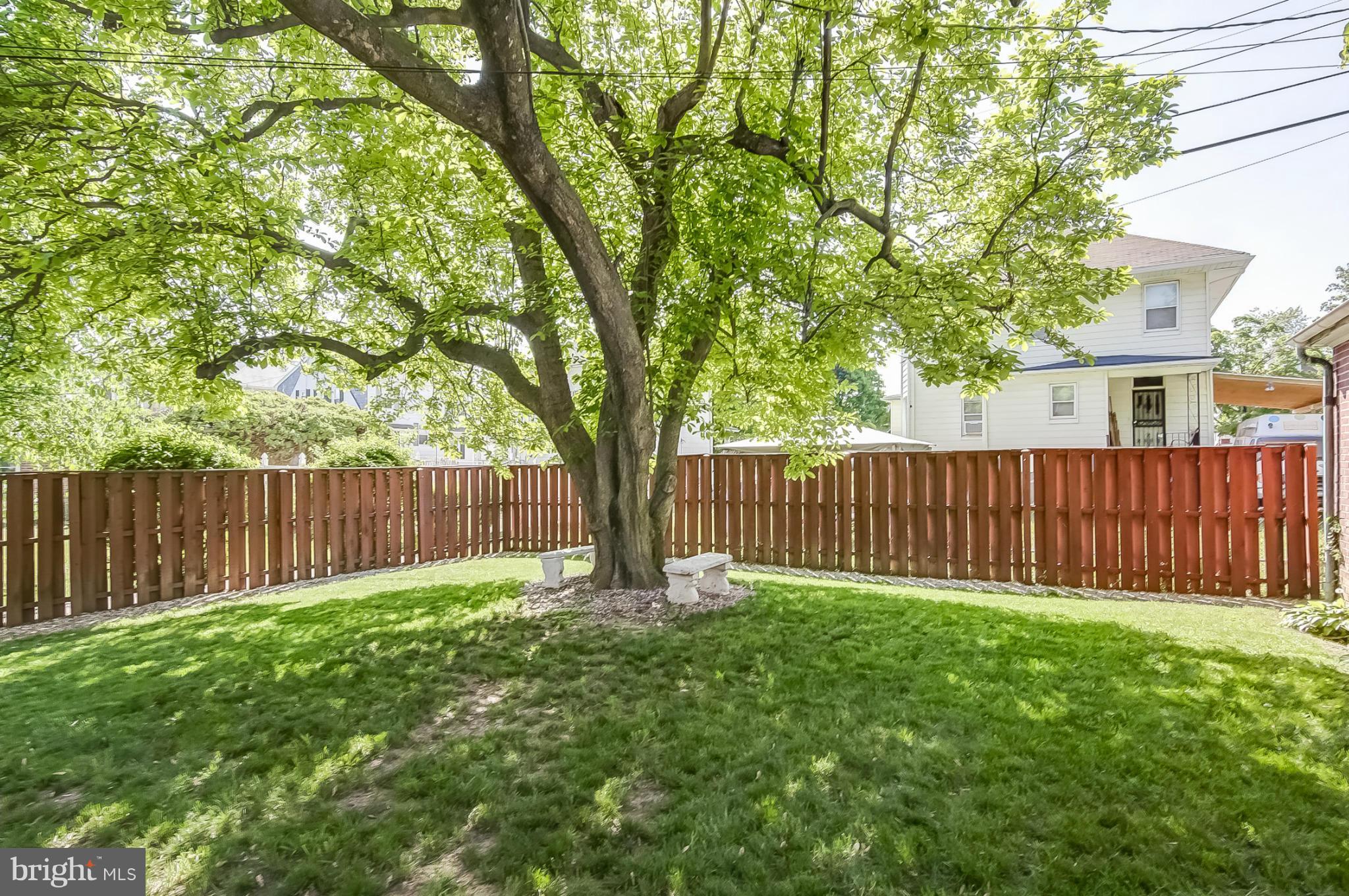 3606 Cedardale Road Baltimore, MD 21215 - Photo 24 of 26 Fenced Park-like Rear Yard