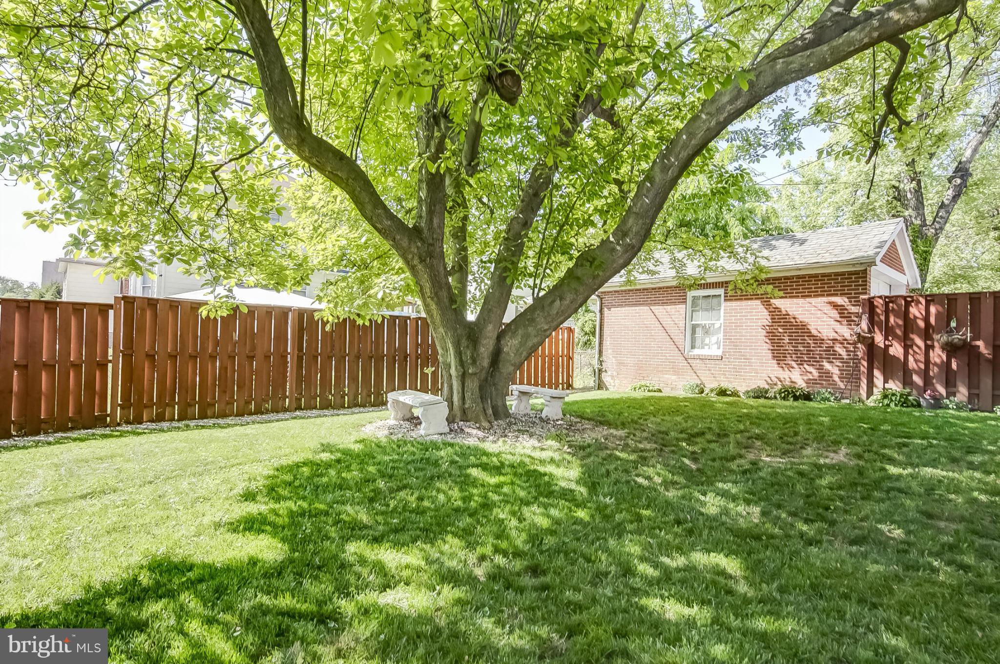 3606 Cedardale Road Baltimore, MD 21215 - Photo 25 of 26 Fenced Park-like Rear Yard