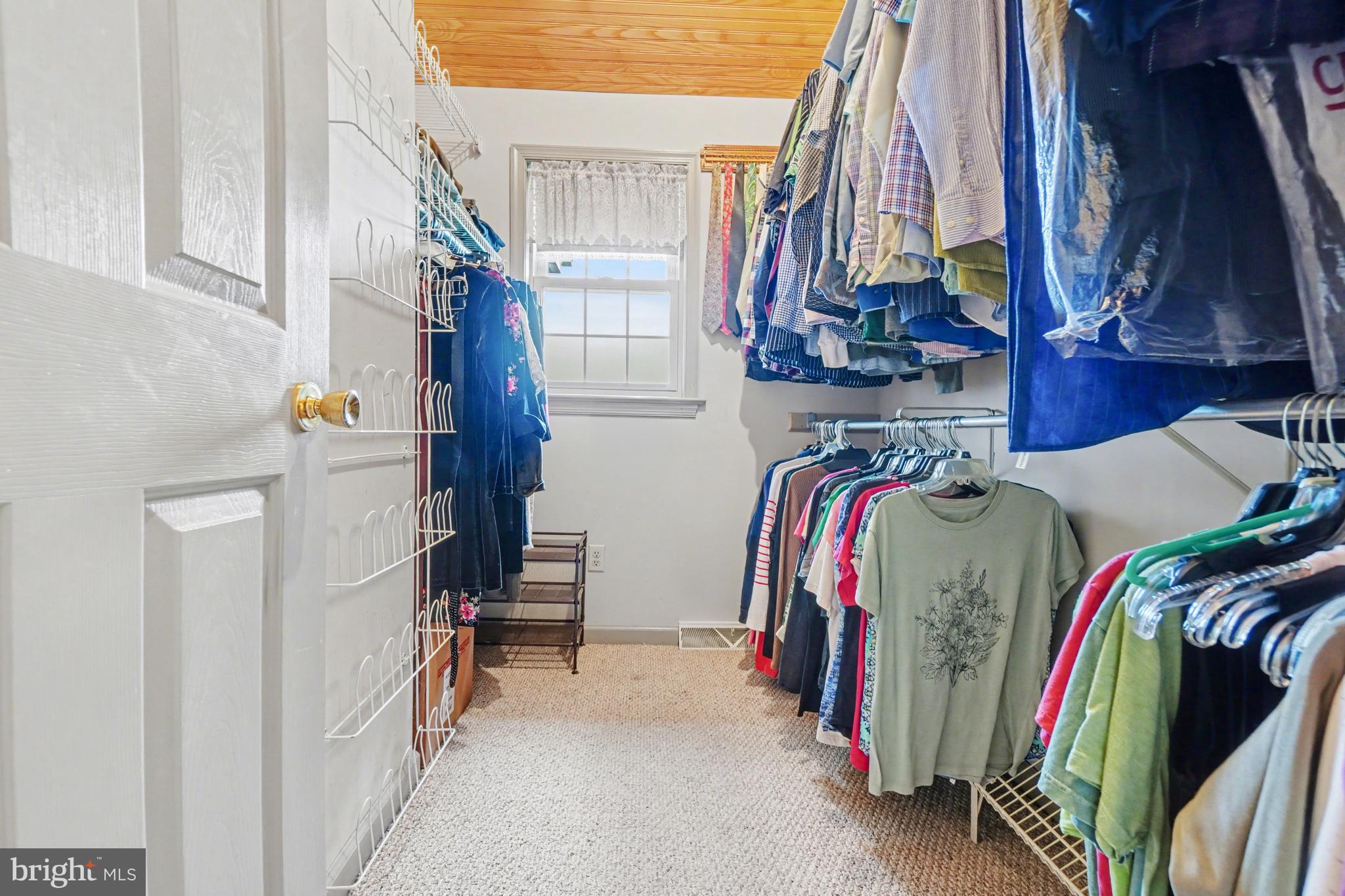 5505 Olde Scotland Road Shippensburg, PA 17257 - Photo 31 of 50 a view of walk in closet with clothes and shoes