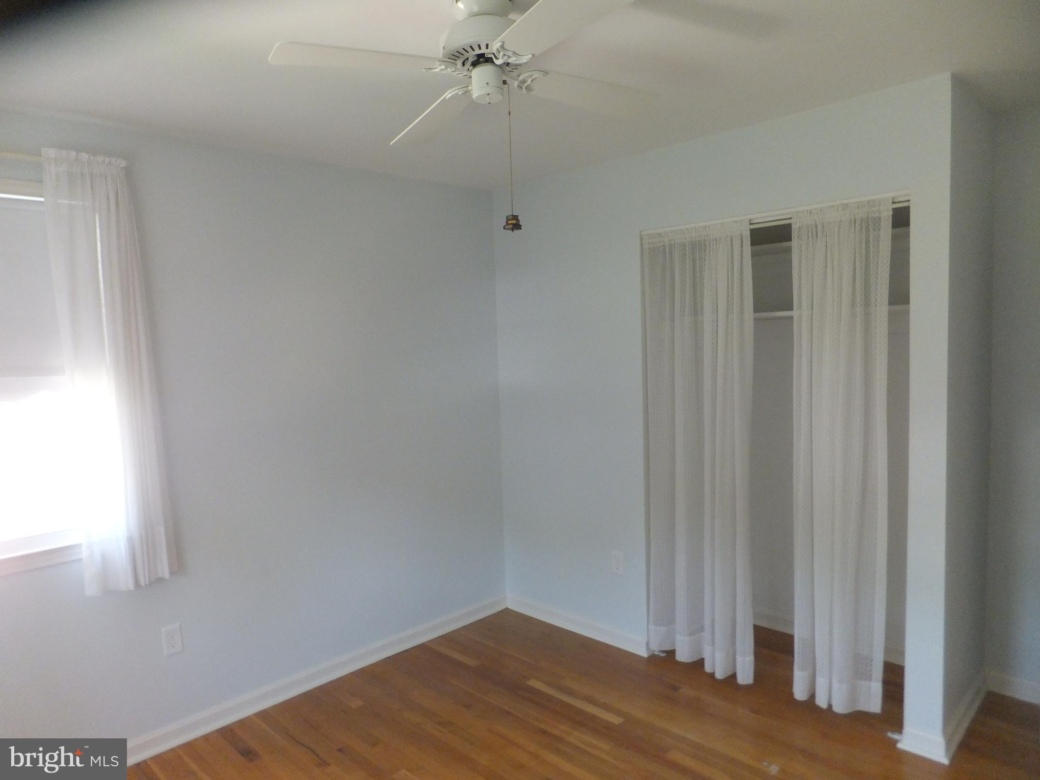 16205 Jerald Road Laurel, MD 20707 - Photo 27 of 47 BEDROOM 3 w/ CEILING FAN /HARDWOOD