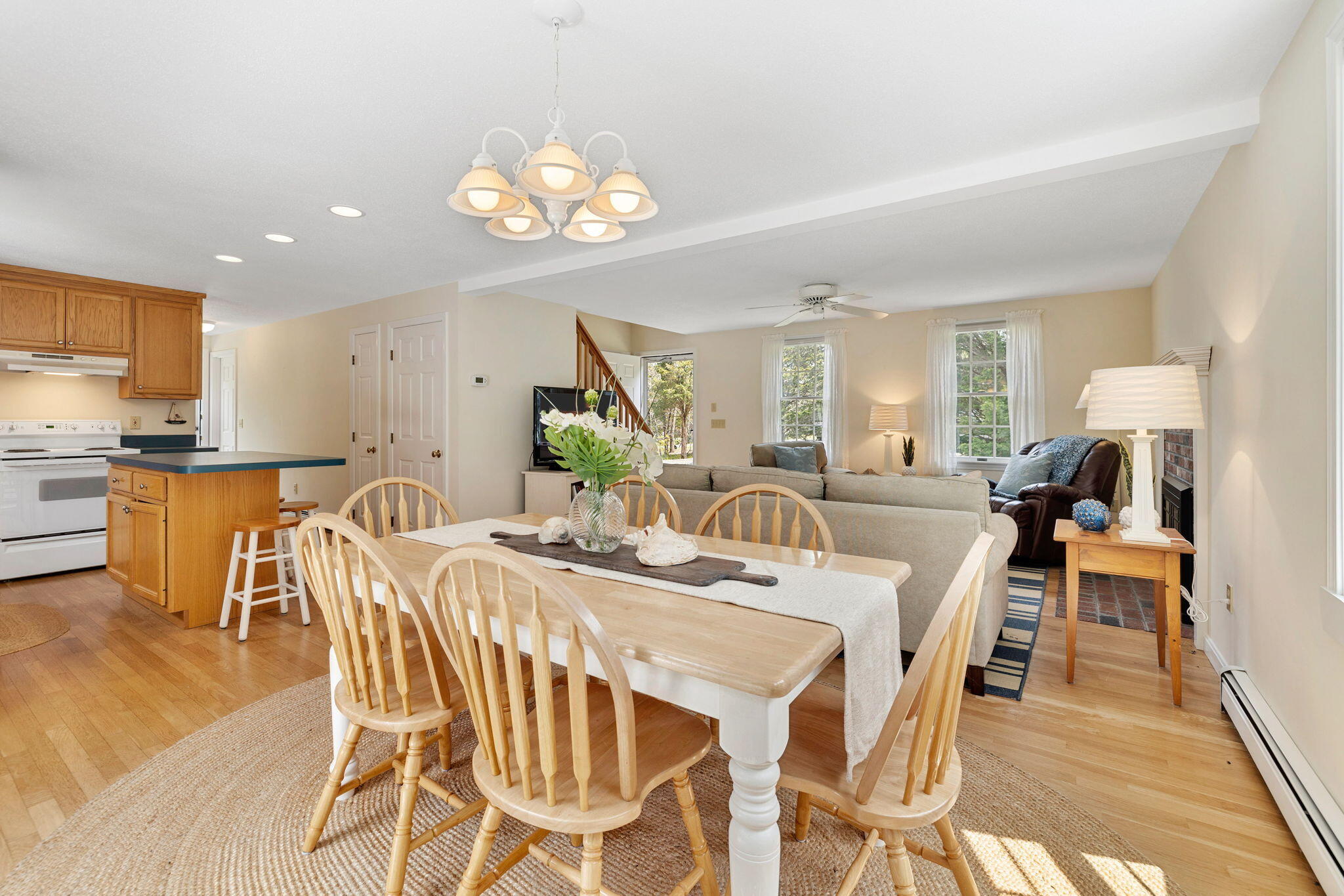 9 Raymond Way Eastham, MA 02642 - Photo 12 of 27 a view of a dining room with furniture