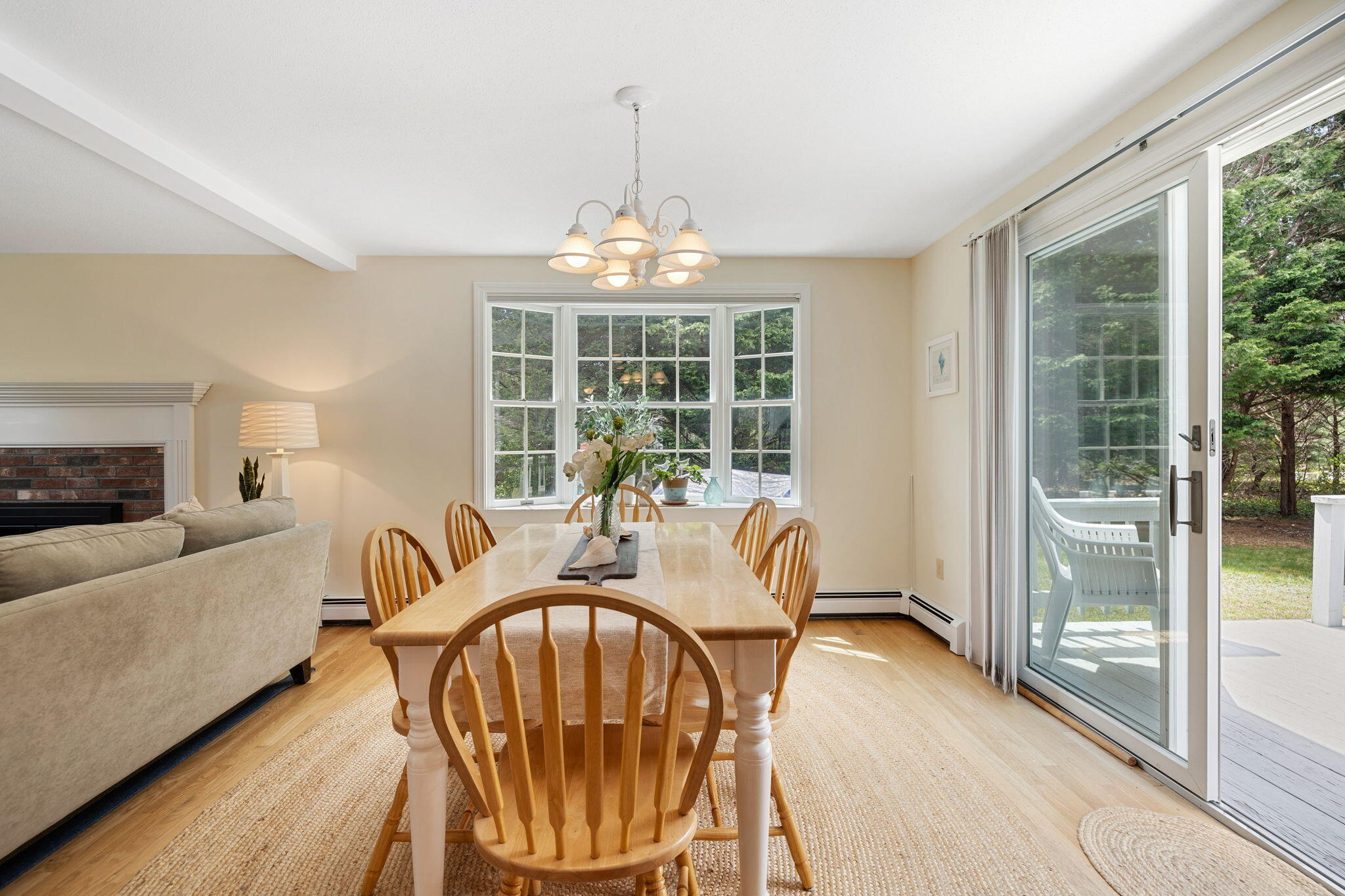 9 Raymond Way Eastham, MA 02642 - Photo 13 of 27 a view of a livingroom with furniture window and outside view
