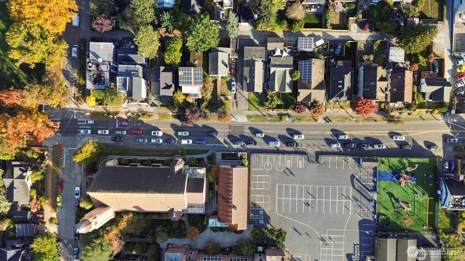120 North 80th Street Seattle, WA 98103 - Photo 35 of 39 a view of street with sitting and trees