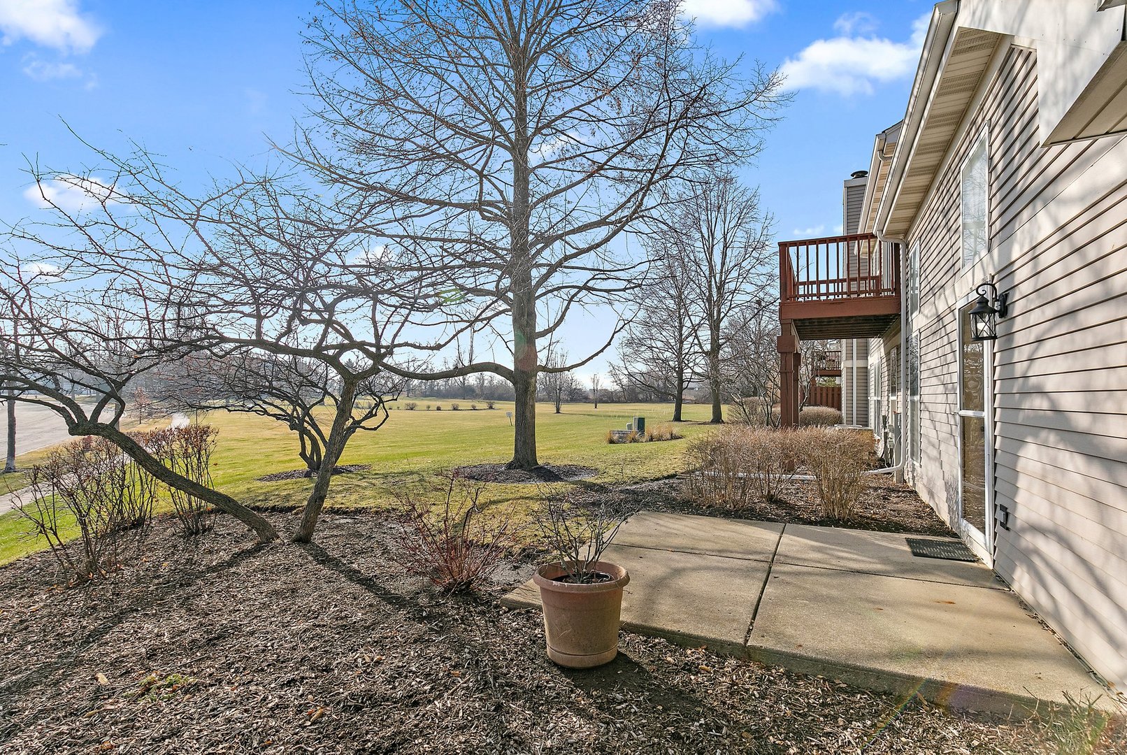 2140 Peach Tree Lane Algonquin, IL 60102 - Photo 16 of 16 a view of a yard with a bench
