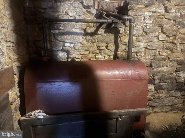 a view of a fireplace