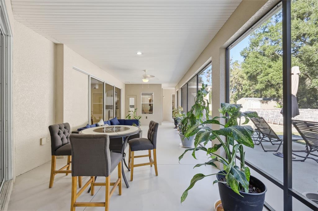 4060 South Kenvera Loop Inverness, FL 34450 - Photo 15 of 50 a view of a dining room with furniture window and outside view