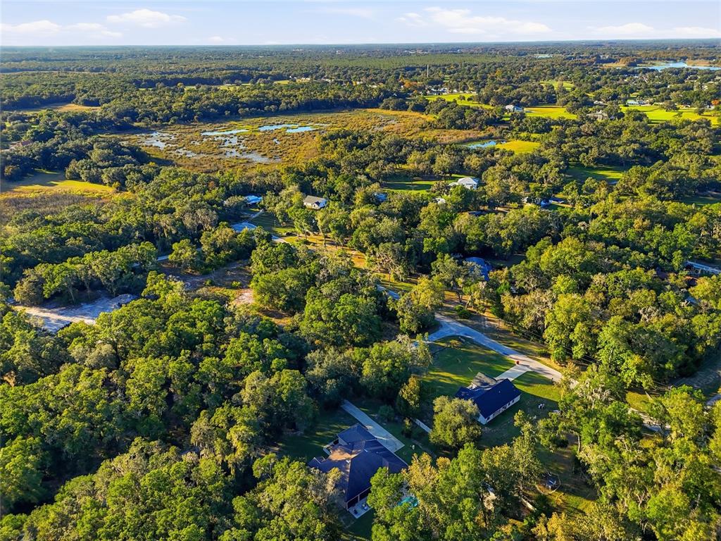 4060 South Kenvera Loop Inverness, FL 34450 - Photo 48 of 50 an aerial view of residential houses with outdoor space and trees