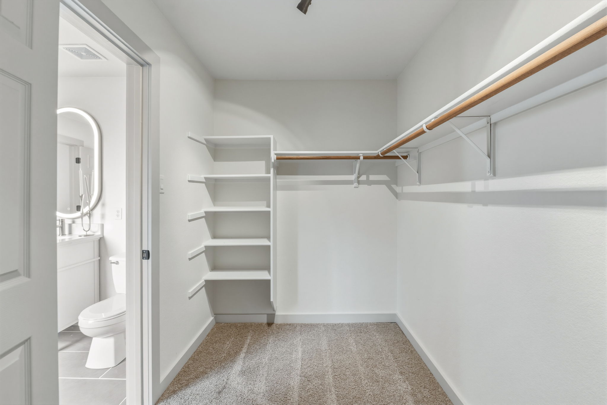 211 Banner Avenue Leander, TX 78641 - Photo 14 of 27 a view of a walk in closet