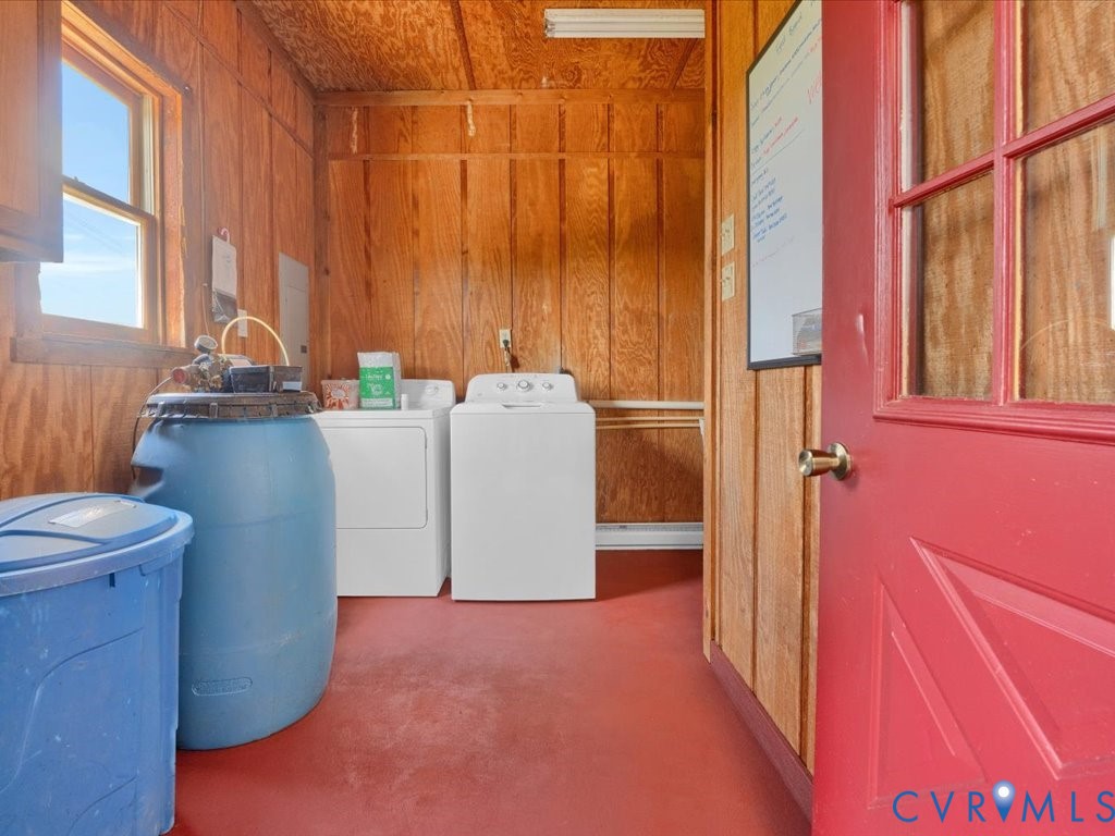 12309 Pinhook Road Rockville, VA 23146 - Photo 15 of 50 Dedicated barn laundry room with washer, dryer, an