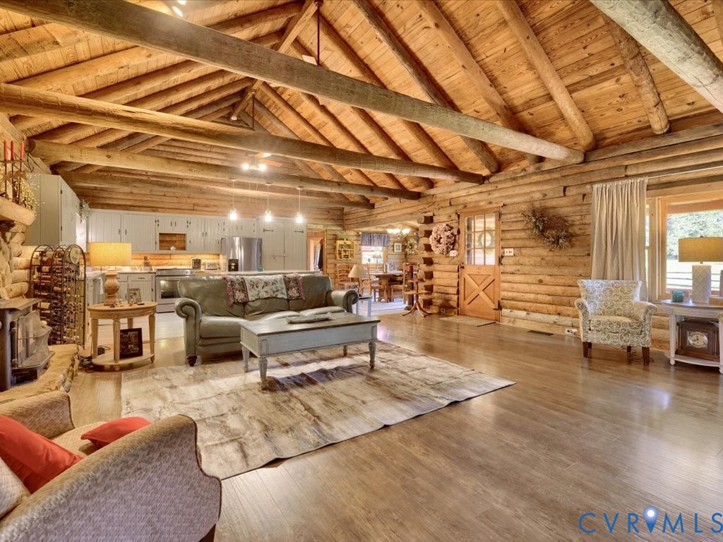 12309 Pinhook Road Rockville, VA 23146 - Photo 22 of 50 Expansive open-concept living, dining, and kitchen