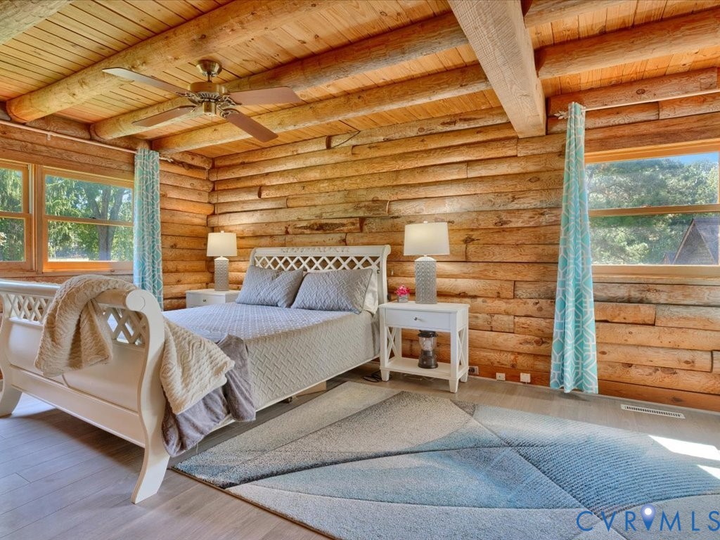 12309 Pinhook Road Rockville, VA 23146 - Photo 35 of 50 Bright and spacious secondary bedroom with exposed