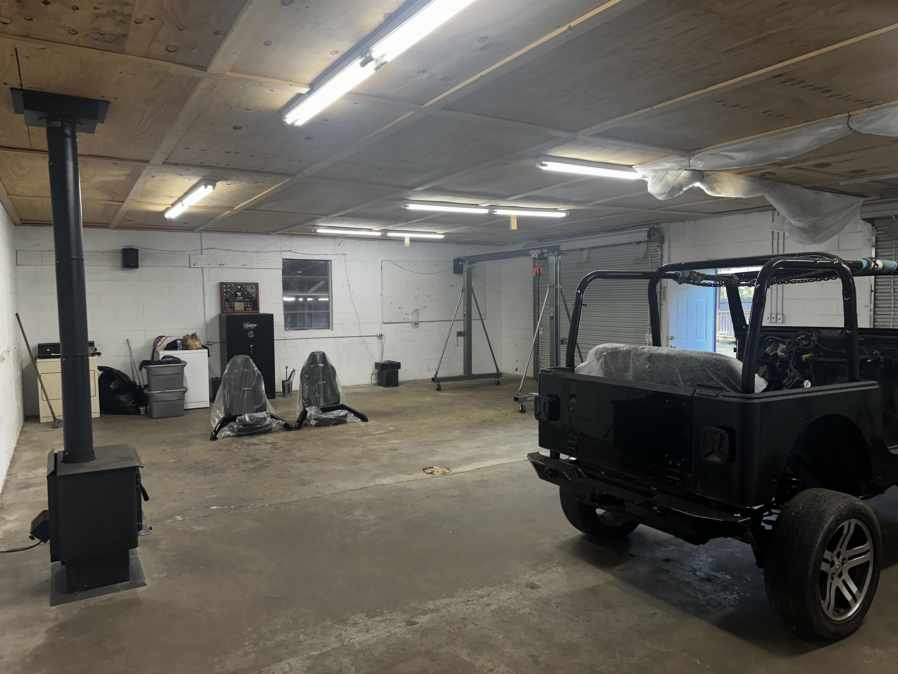 110 Catfish Lane Crump, TN 38327 - Photo 29 of 31 a room with gym equipment and a mirror