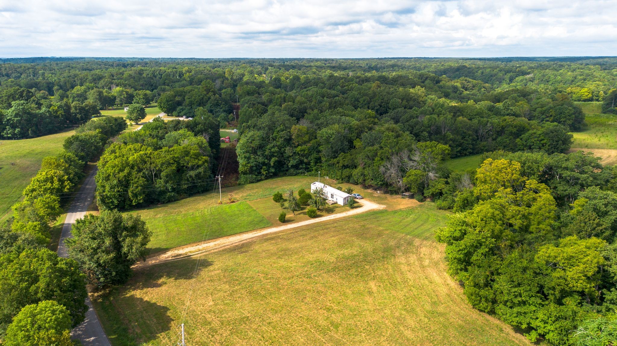 2332 Mobley Ridge Road Duck River, TN 38454 - Photo 4 of 22 a view of a yard with plants