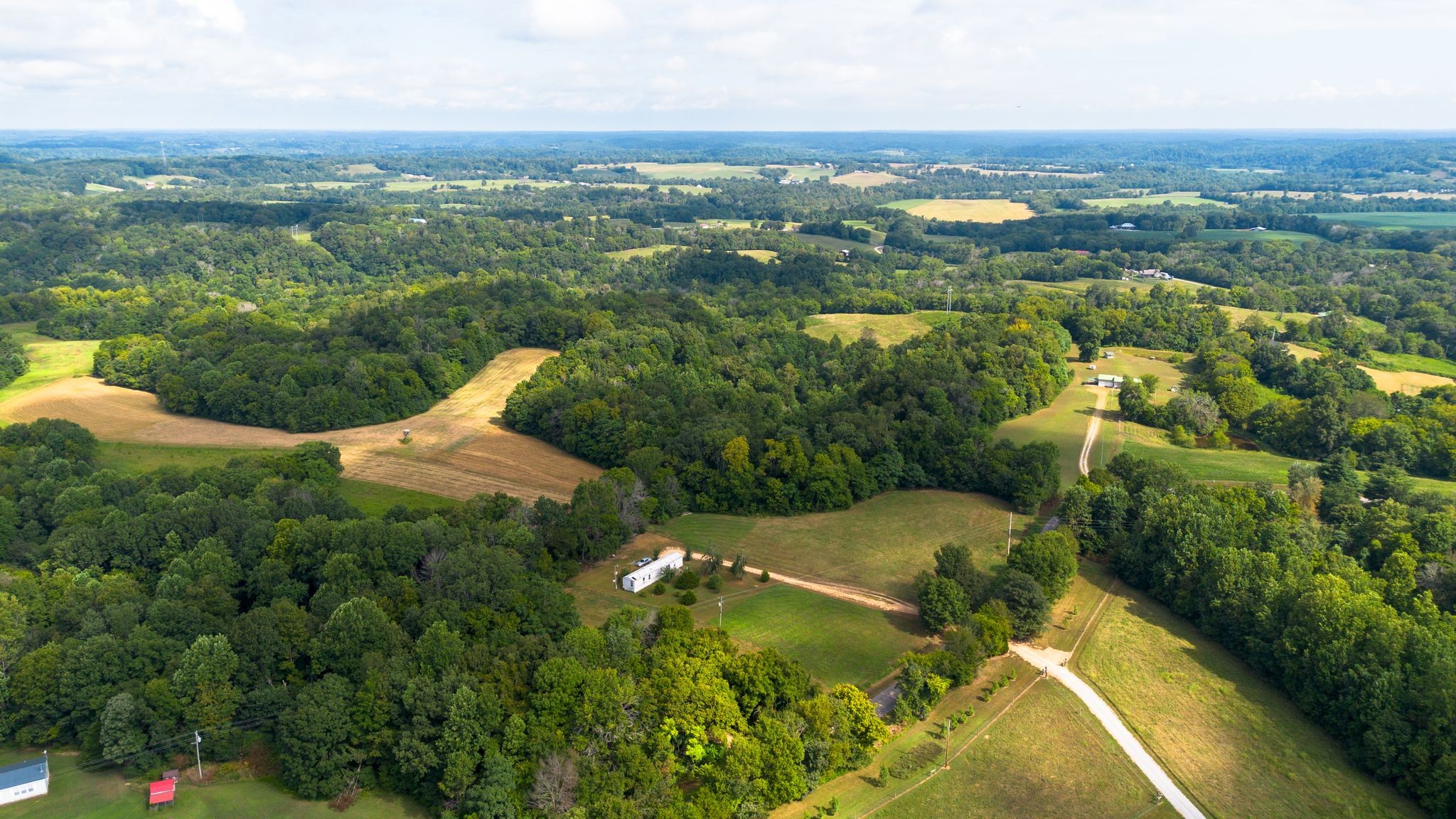 2332 Mobley Ridge Road Duck River, TN 38454 - Photo 7 of 22 an aerial view of residential houses with outdoor space and trees