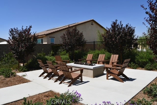 5233 Saloon Street Hemet, CA 92545 - Photo 19 of 28 a view of a terrace with sitting area