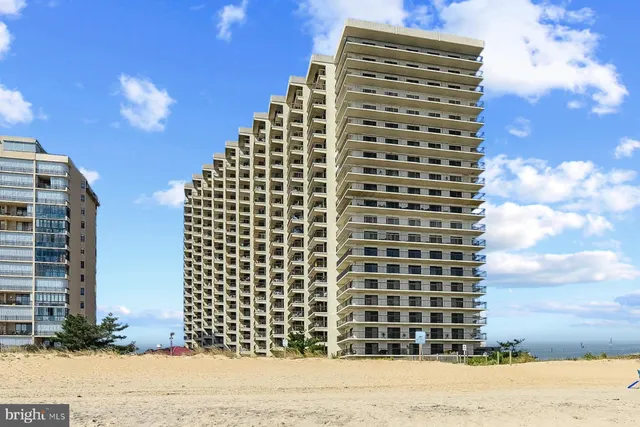 a front view of a building