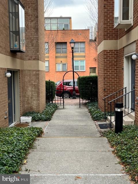 150 West Barre Street, Unit R 25 Baltimore, MD 21201 - Photo 14 of 15 Unit entry on left