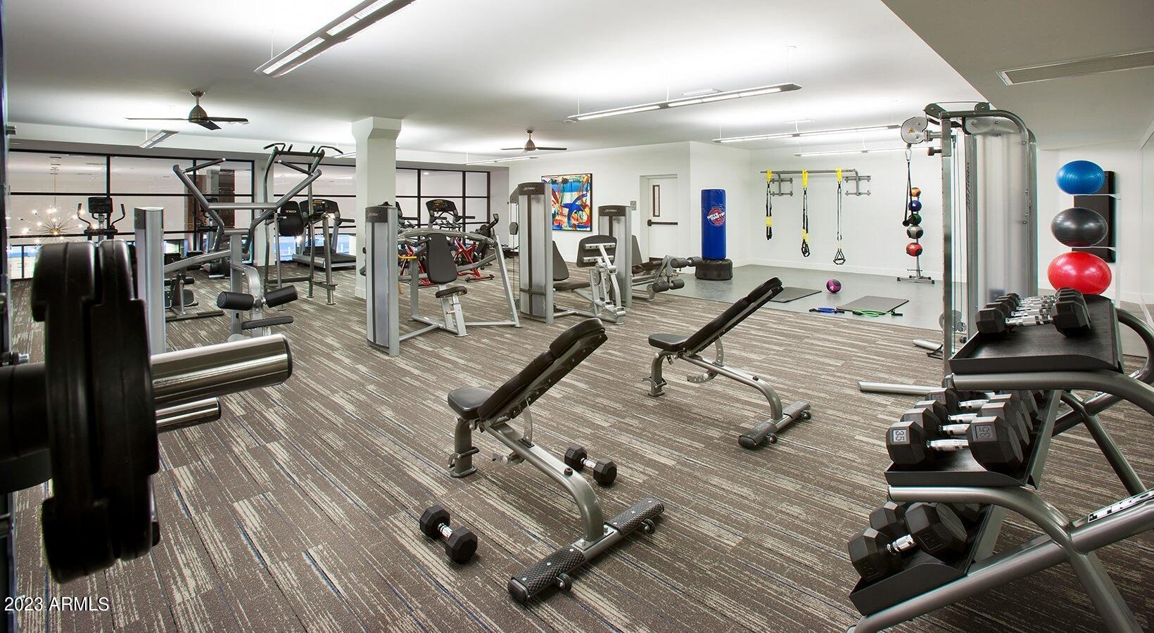 3993 North 3rd Avenue, Unit C1 Phoenix, AZ 85013 - Photo 8 of 15 Fitness Center