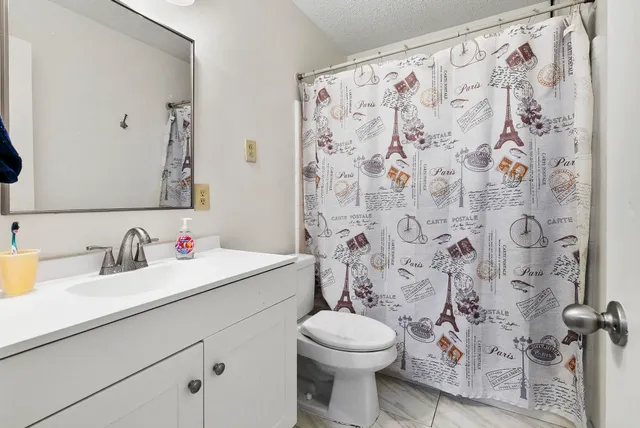 a bathroom with a sink and a toilet