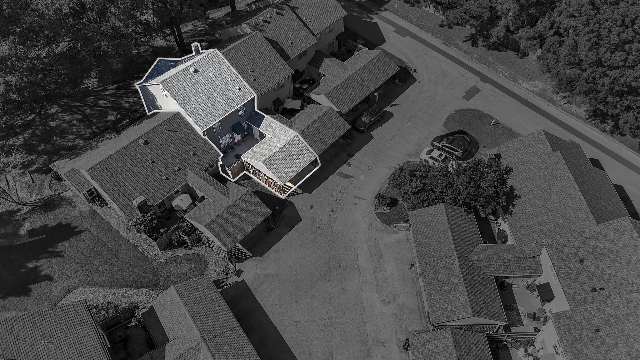 6997 Fords Station Road, Unit 16 Germantown, TN 38138 - Photo 29 of 36 an aerial view of multiple houses with yard
