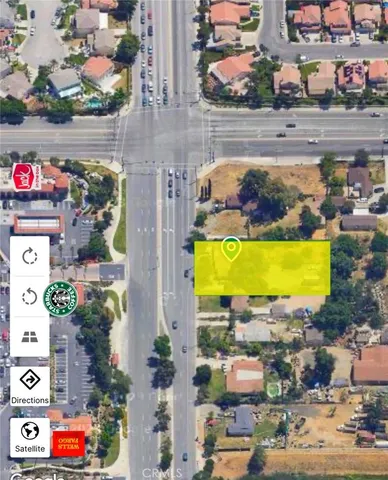 an aerial view of a houses with outdoor space