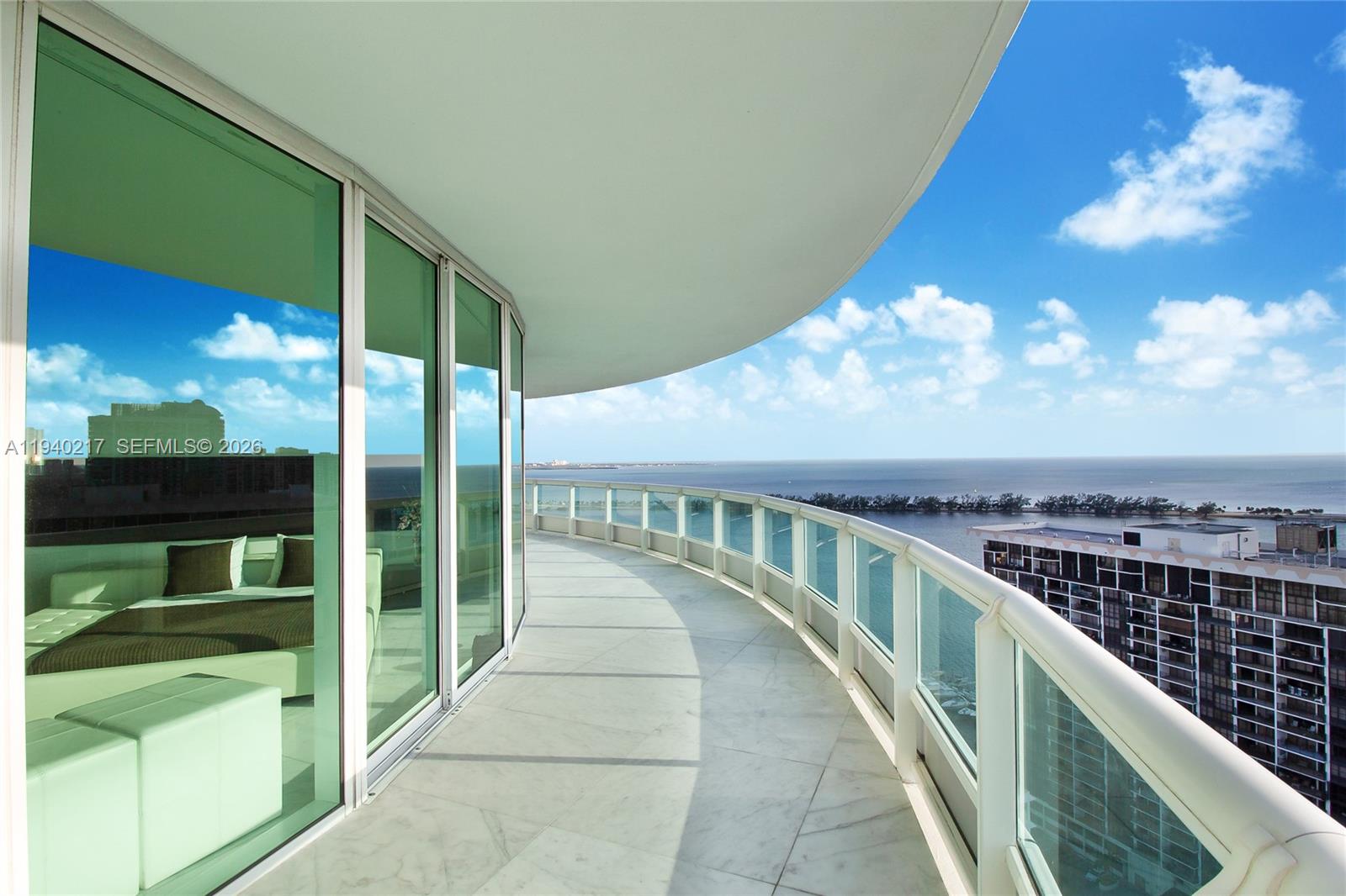 1643 Brickell Avenue, Unit 2902 Miami, FL 33129 - Photo 26 of 32 a view of balcony