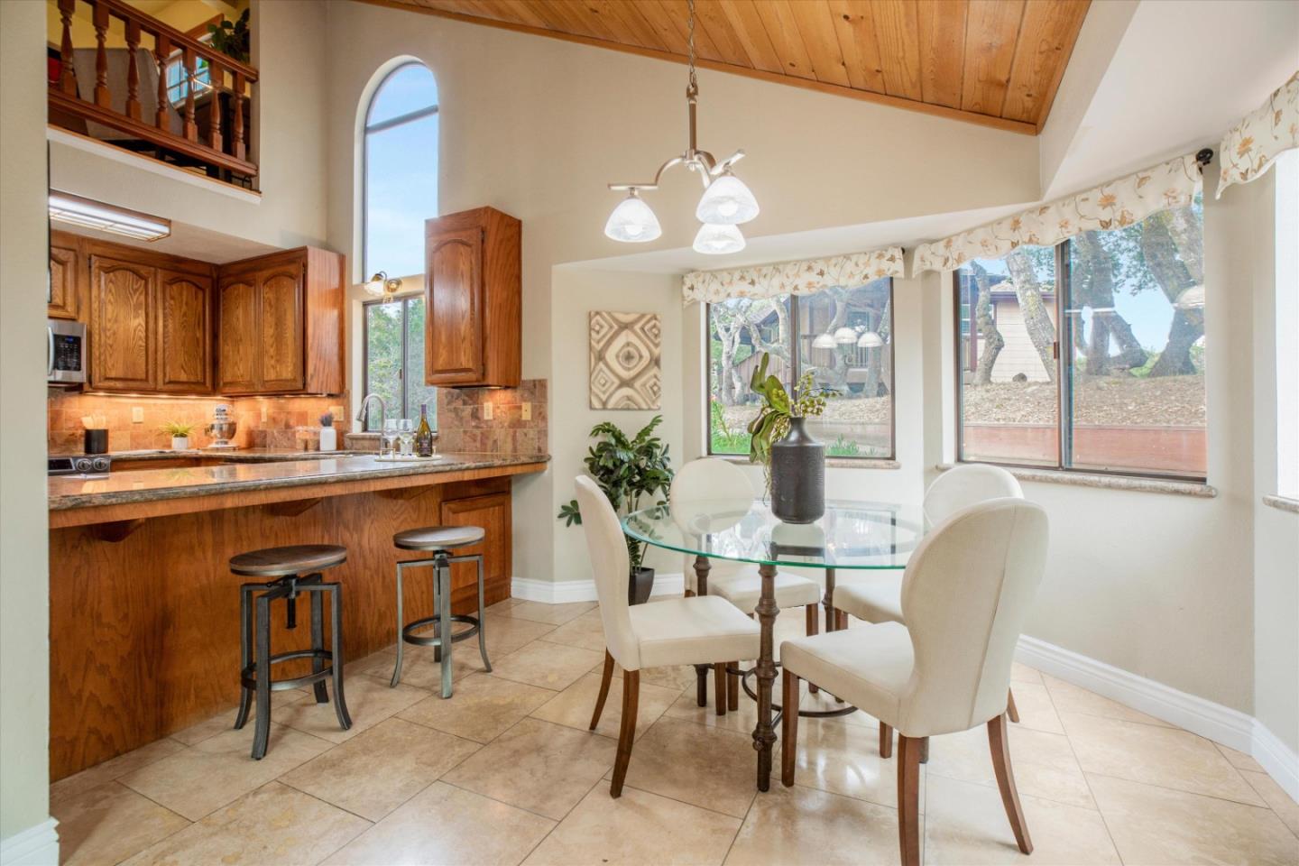 6333 Tustin Road Salinas, CA 93907 - Photo 15 of 88 a view of a dining room with furniture and chandelier