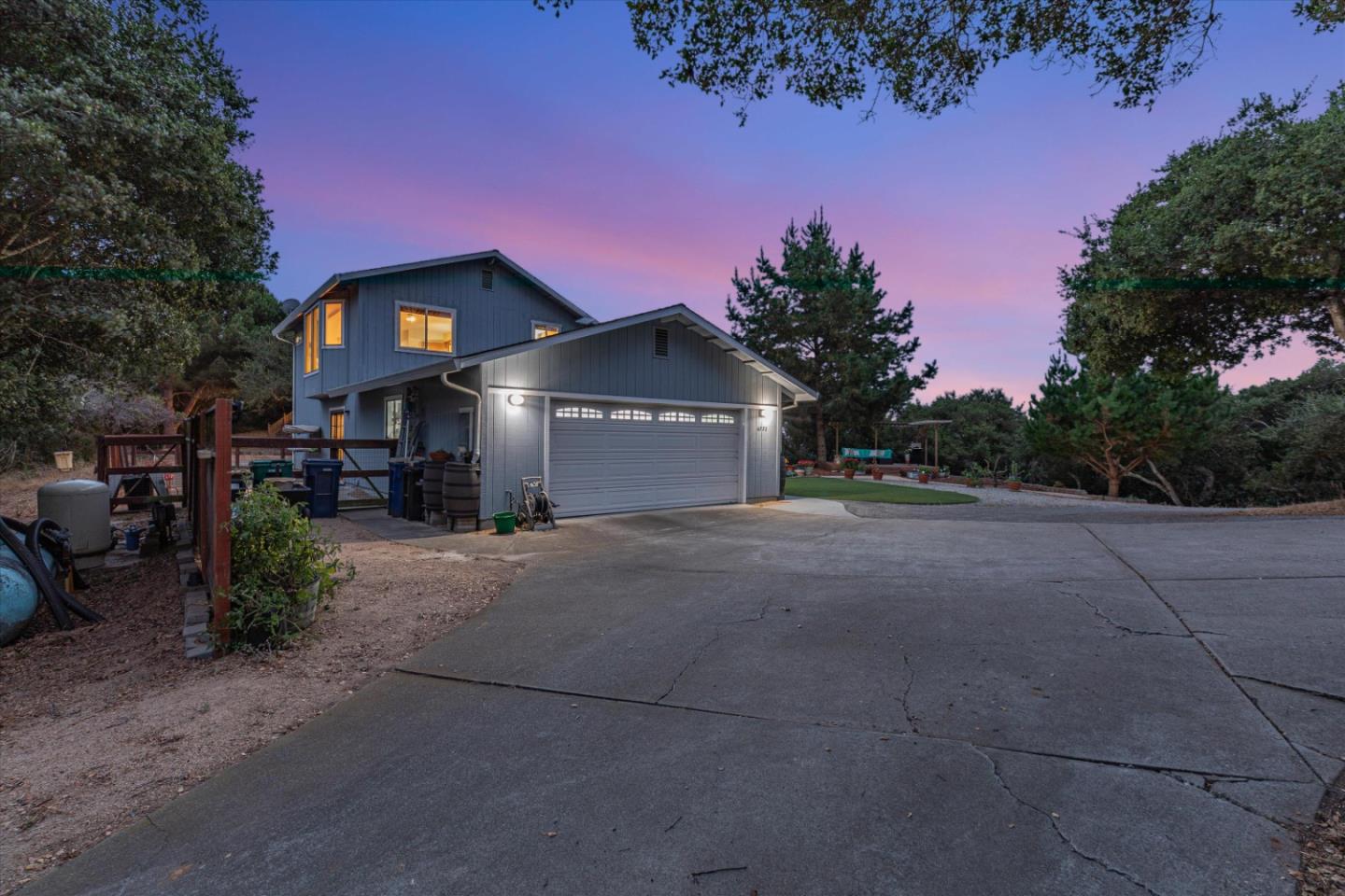 6333 Tustin Road Salinas, CA 93907 - Photo 79 of 88 a front view of a house with a yard and garage