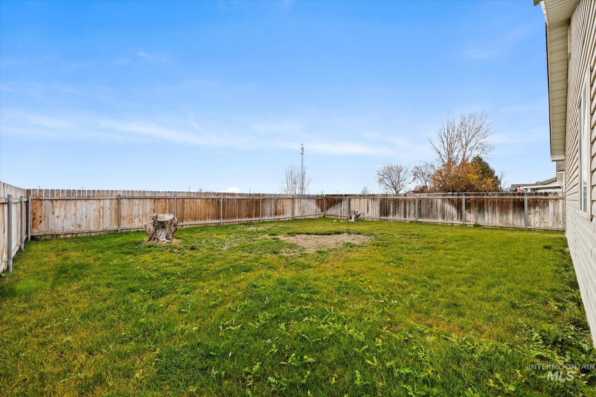 17925 Monarch Way Nampa, ID 83687 - Photo 27 of 29 View of fenced backyard, and no back neighbors