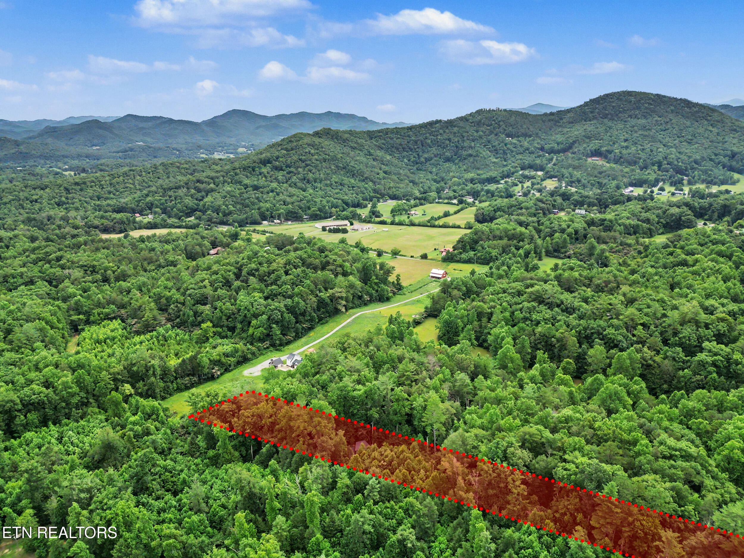 1006 Dry Valley Road Townsend, TN 37882 - Photo 54 of 54 53_property line 2